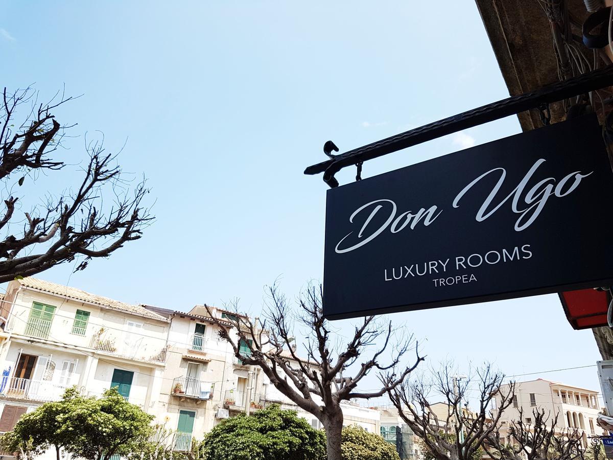Don Ugo Luxury Rooms โตรเปอา ภายนอก รูปภาพ